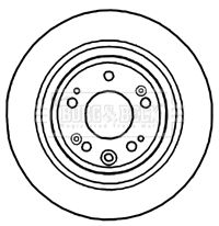 BORG & BECK Piduriketas BBD4744